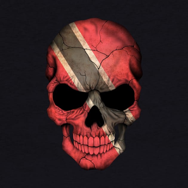 Trinidadian Flag Skull by jeffbartels